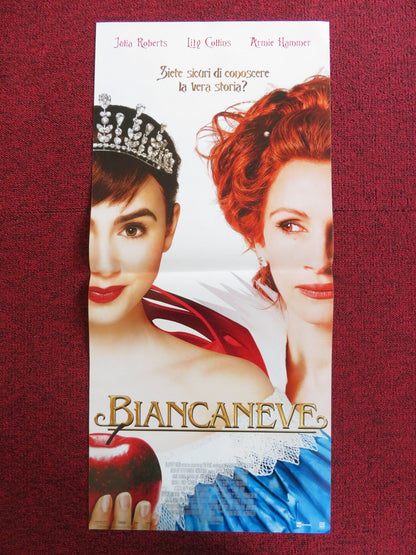 MIRROR MIRROR ITALIAN LOCANDINA POSTER JULIA ROBERTS LILY COLLINS 2012 Rendezvous Cinema Movie posters