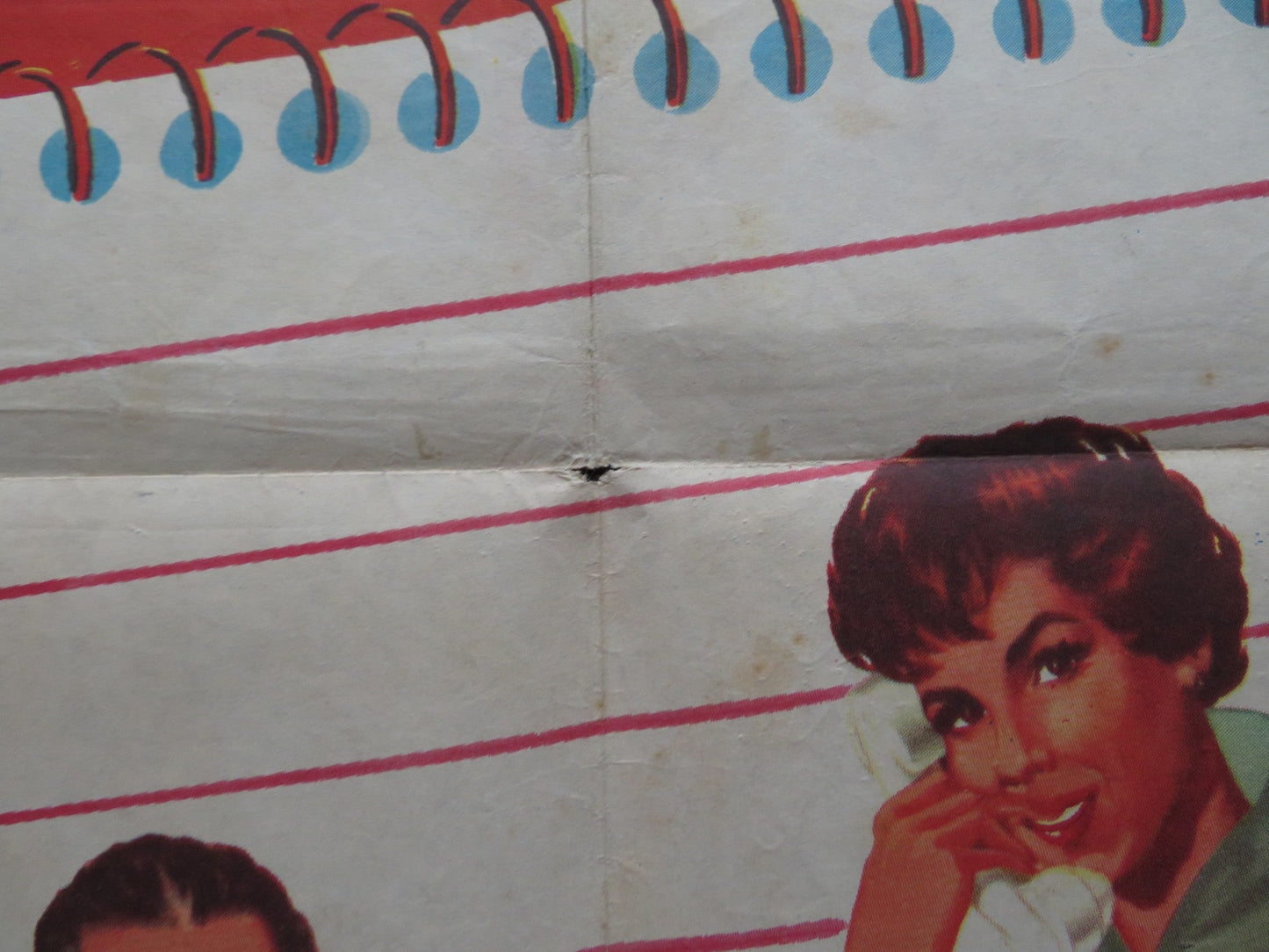MIS SECRETARIAS PRIVADAS FOLDED MEXICAN POSTER CESAR ROMERO LILIA PRADO 1959 Rendezvous Cinema Movie posters