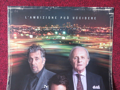 MISCONDUCT ITALIAN LOCANDINA (26.5"x12.5") POSTER AL PACINO ANTHONY HOPKINS 2016 - Rendezvous Cinema