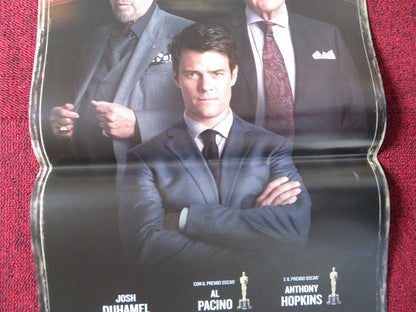 MISCONDUCT ITALIAN LOCANDINA (26.5"x12.5") POSTER AL PACINO ANTHONY HOPKINS 2016 - Rendezvous Cinema