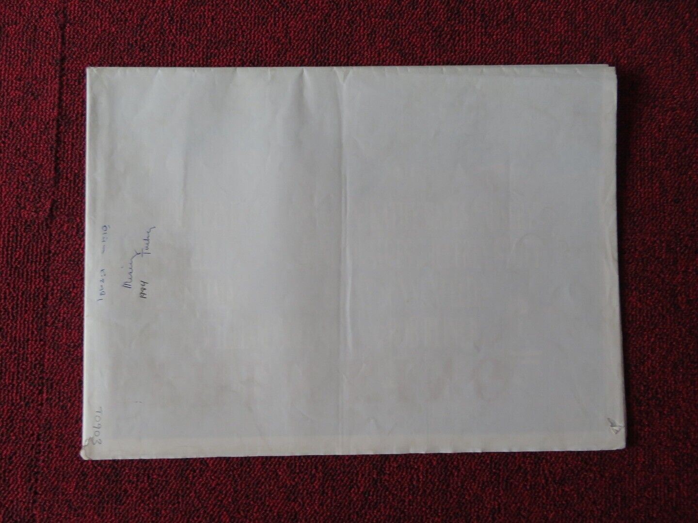 MISERY FOLDED TURKISH ONE SHEET POSTER STEPHEN KING KATHY BATES JAMES CAAN 1990 - Rendezvous Cinema