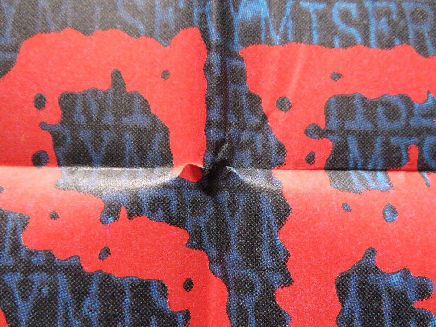 MISERY FOLDED TURKISH ONE SHEET POSTER STEPHEN KING KATHY BATES JAMES CAAN 1990 - Rendezvous Cinema