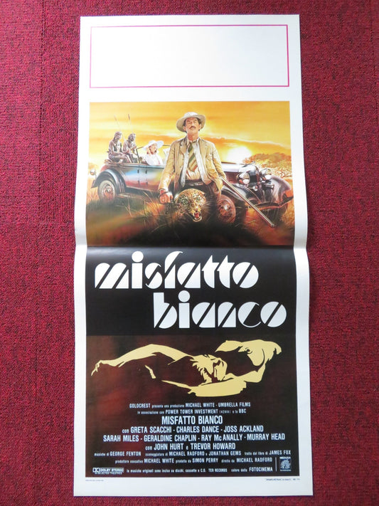MISFATTO BIANCO ITALIAN LOCANDINA POSTER SARAH MILES JOSS ACKLAND 1987 Rendezvous Cinema Movie posters