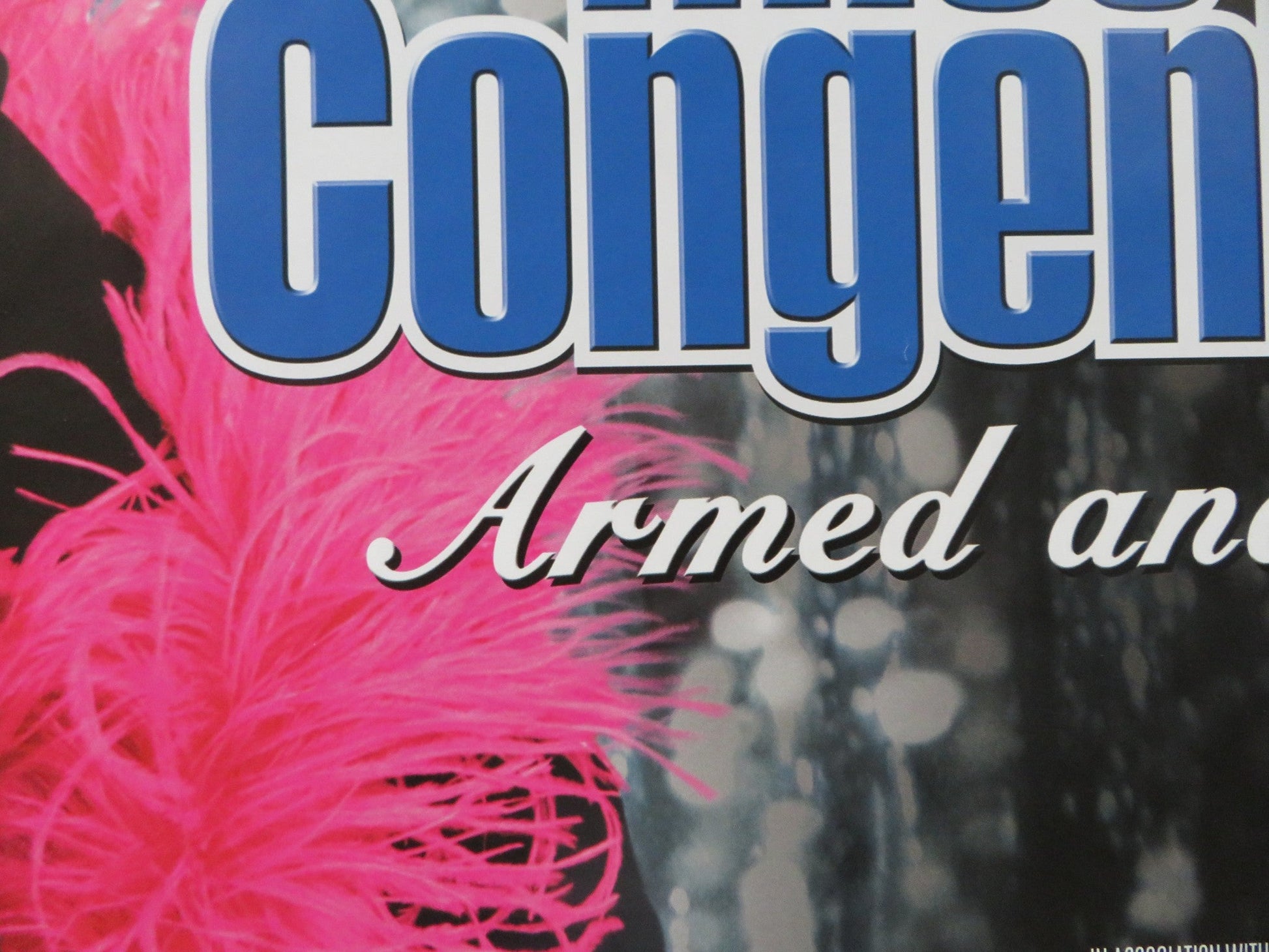 MISS CONGENIALITY 2: ARMED & FABULOUS - B UK QUAD ROLLED POSTER 2005 Rendezvous Cinema Movie posters