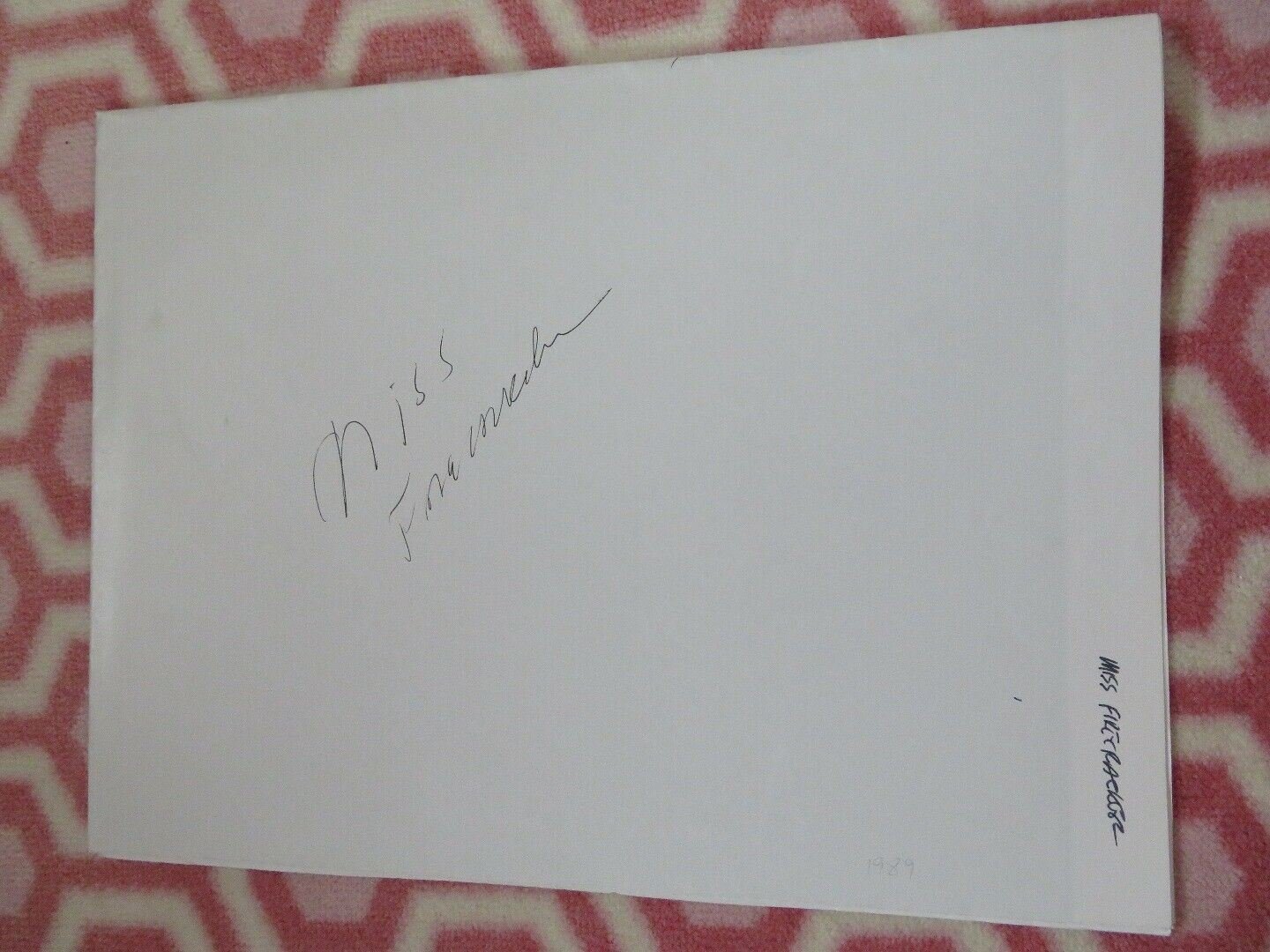 MISS FIRECRACKER FOLDED US ONE SHEET POSTER HOLLY HUNTER SCOT GLENN 1989 Movie posters