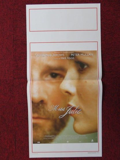 MISS JULIE ITALIAN LOCANDINA (27.5"x13") POSTER SAFFRON BURROWS P MULLAN 1999 Movie posters