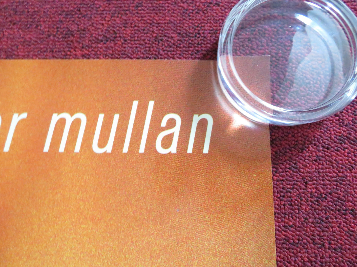 MISS JULIE UK QUAD (30"x 40") ROLLED POSTER SAFFRON BURROWS PETER MULLAN 1999 Rendezvous Cinema Movie posters