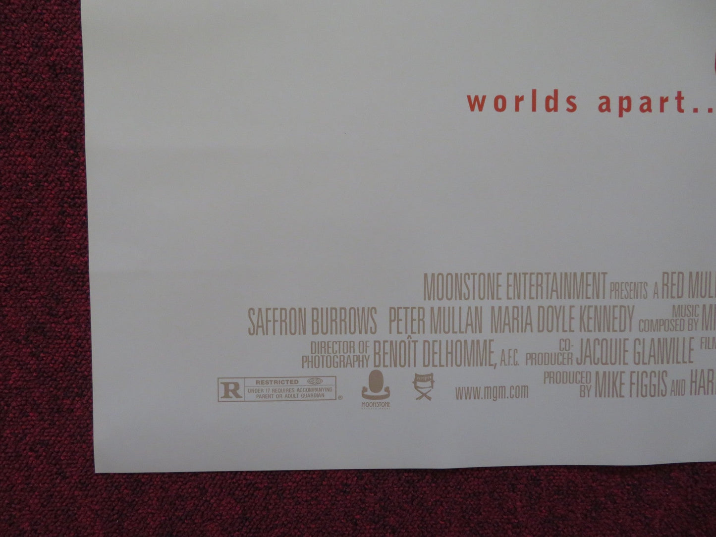 MISS JULIE US ONE SHEET ROLLED POSTER COLIN FARRELL JESSICA CHASTAIN 2014 Rendezvous Cinema Movie posters