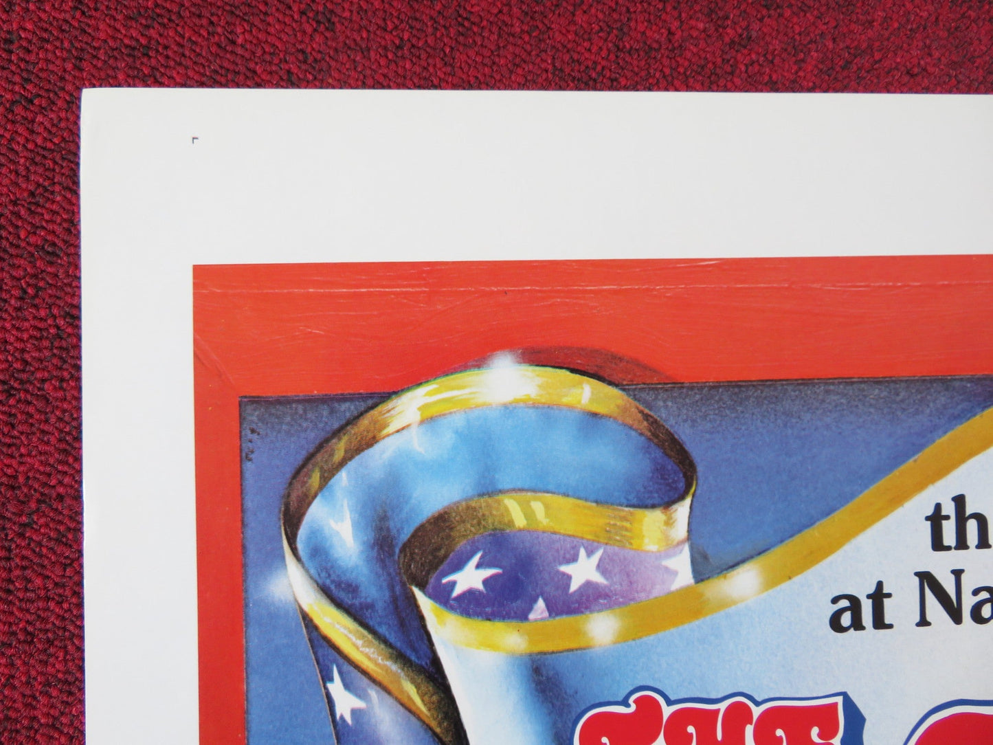 MISS NUDE AMERICA US TRI FOLDED ONE SHEET ROLLED POSTER DICK DROST 1976 Rendezvous Cinema Movie posters