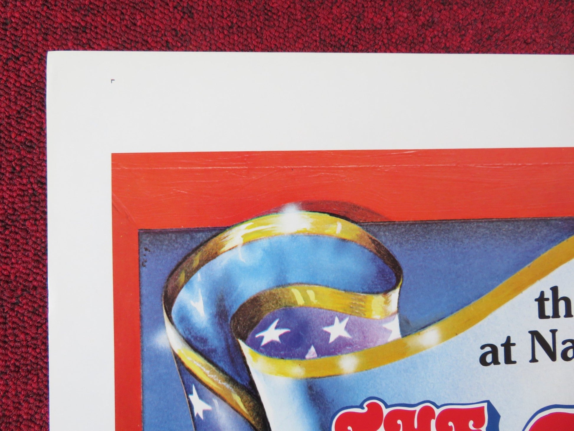 MISS NUDE AMERICA US TRI FOLDED ONE SHEET ROLLED POSTER DICK DROST 1976 Rendezvous Cinema Movie posters