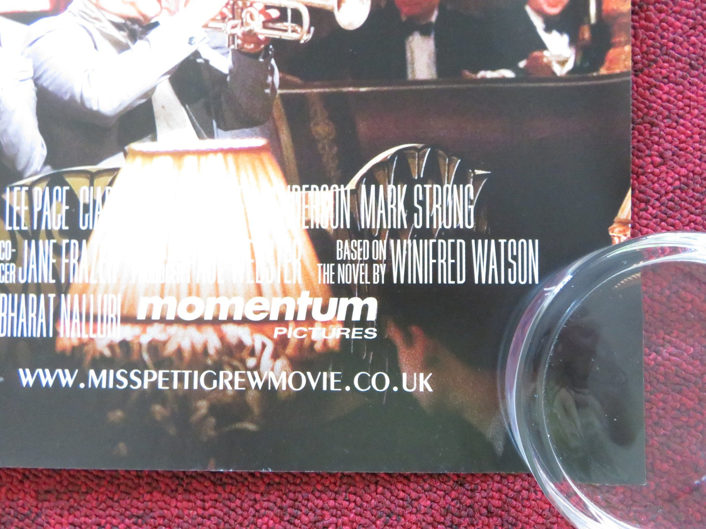 MISS PETTIGREW LIVES FOR A DAY UK QUAD (30"x 40") ROLLED POSTER MCDORMAND 2008 Rendezvous Cinema Movie posters