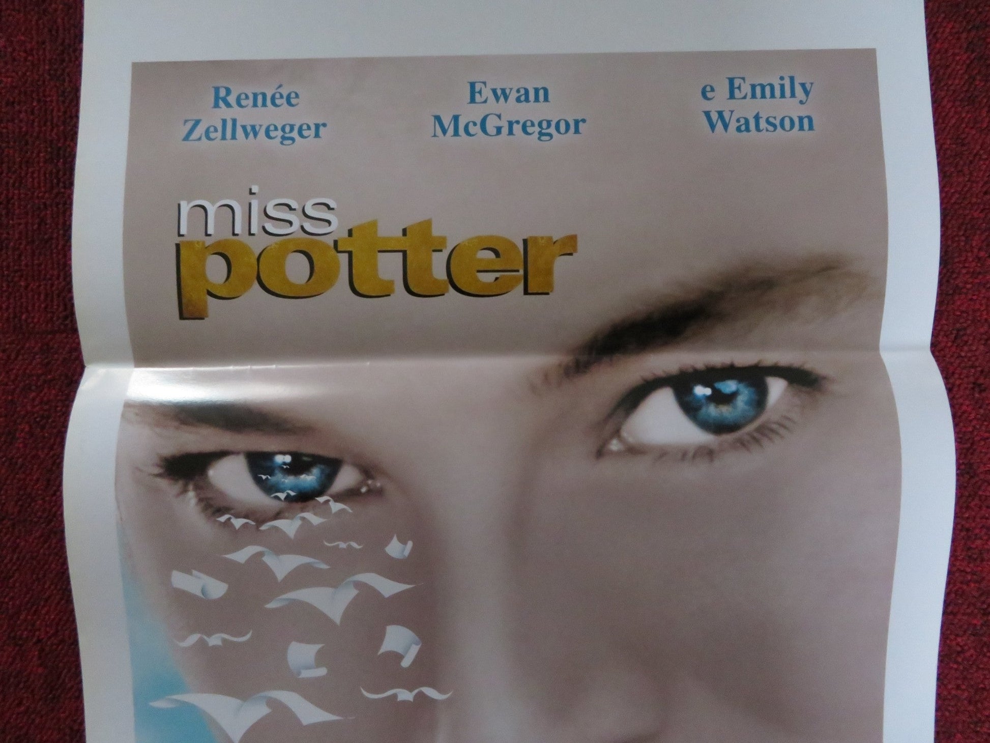 MISS POTTER ITALIAN LOCANDINA POSTER RENE ZELLWEGER EWAN MCGREGOR 2006 Rendezvous Cinema Movie posters