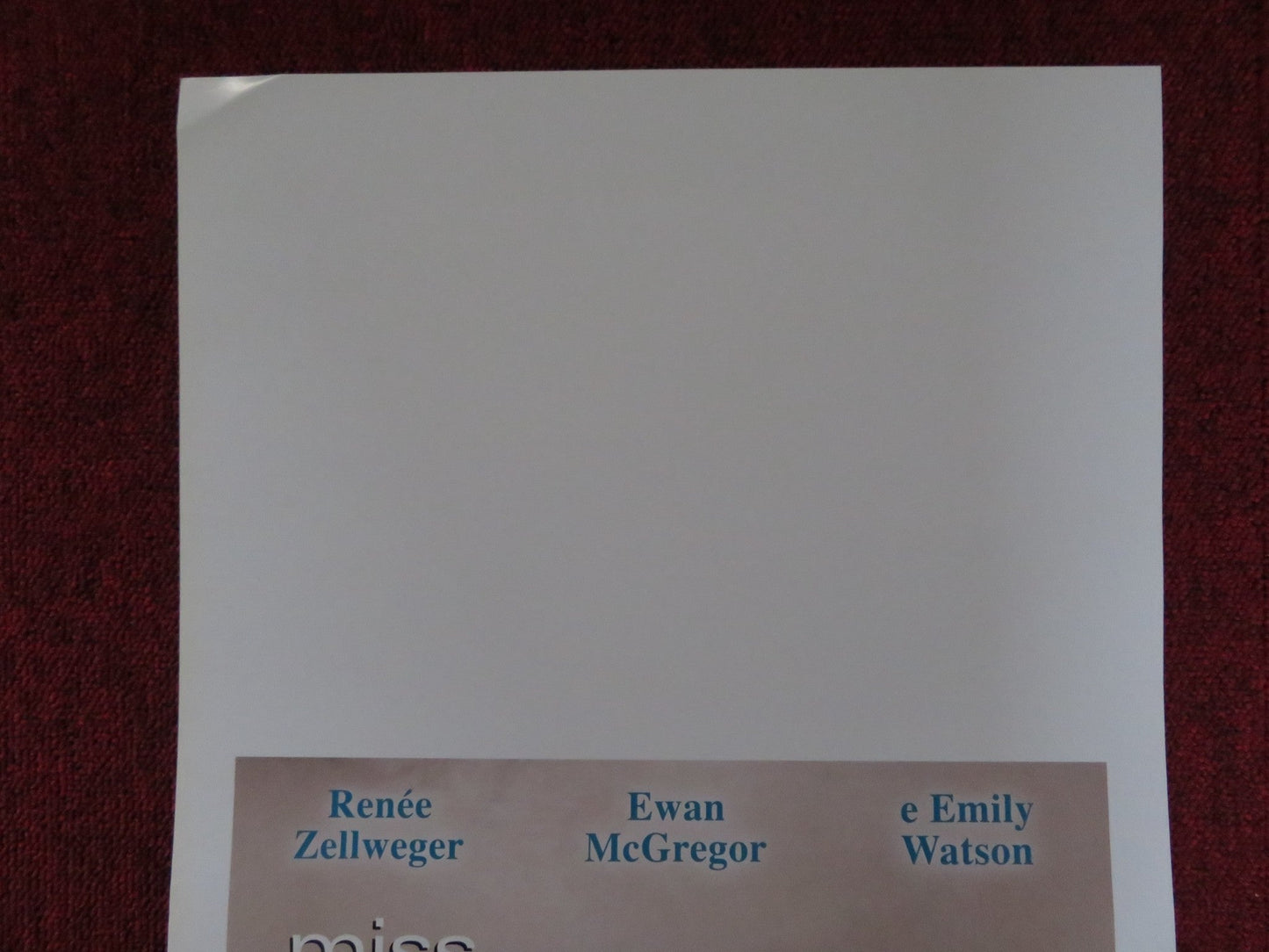 MISS POTTER ITALIAN LOCANDINA POSTER RENE ZELLWEGER EWAN MCGREGOR 2006 Rendezvous Cinema Movie posters