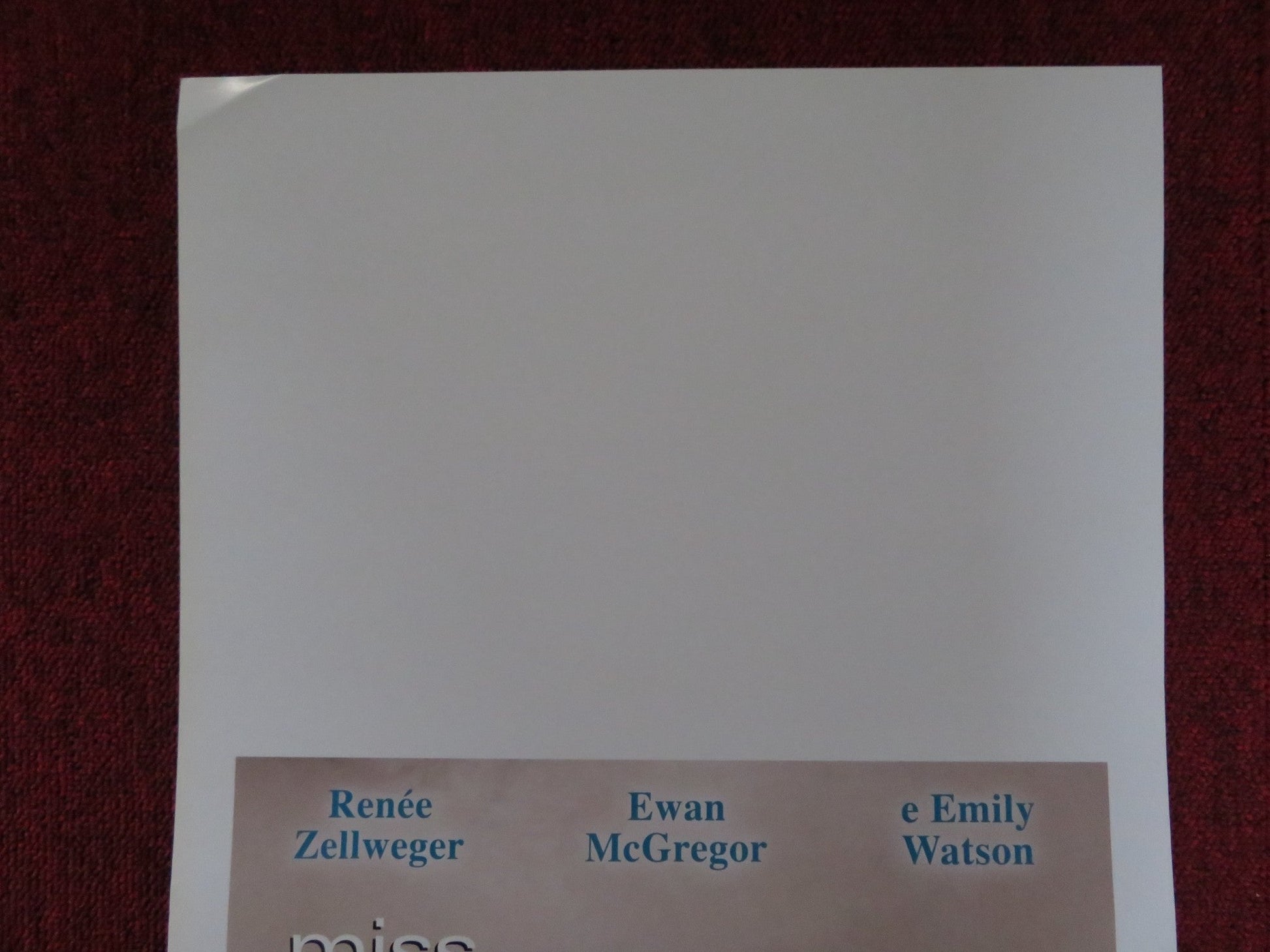 MISS POTTER ITALIAN LOCANDINA POSTER RENE ZELLWEGER EWAN MCGREGOR 2006 Rendezvous Cinema Movie posters