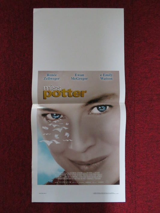 MISS POTTER ITALIAN LOCANDINA POSTER RENE ZELLWEGER EWAN MCGREGOR 2006 Rendezvous Cinema Movie posters