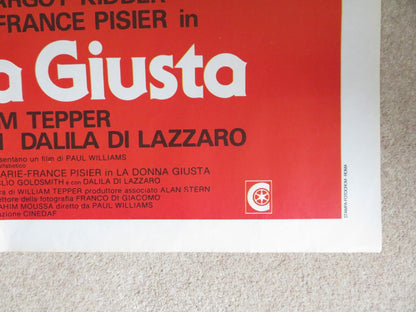 MISS RIGHT ITALIAN 2 FOGLIO POSTER WILLIAM TEPPER MARGOT KIDDER 1985 Rendezvous Cinema Movie posters