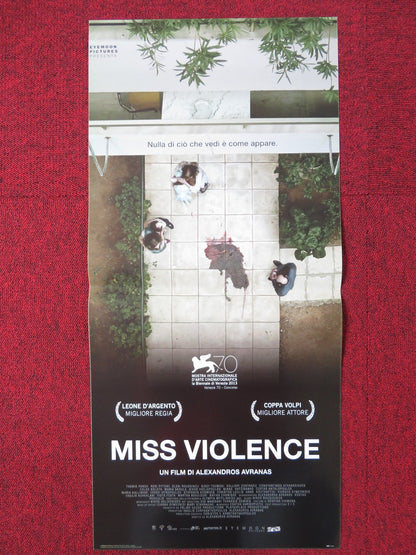 MISS VIOLENCE ITALIAN LOCANDINA POSTER THEMIS PANOU RENI PITTAKI 2013 Rendezvous Cinema Movie posters