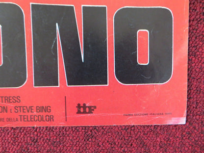 MISSING IN ACTION - A ITALIAN FOTOBUSTA POSTER CHUCK NORRIS CANNON 1985 Rendezvous Cinema Movie posters