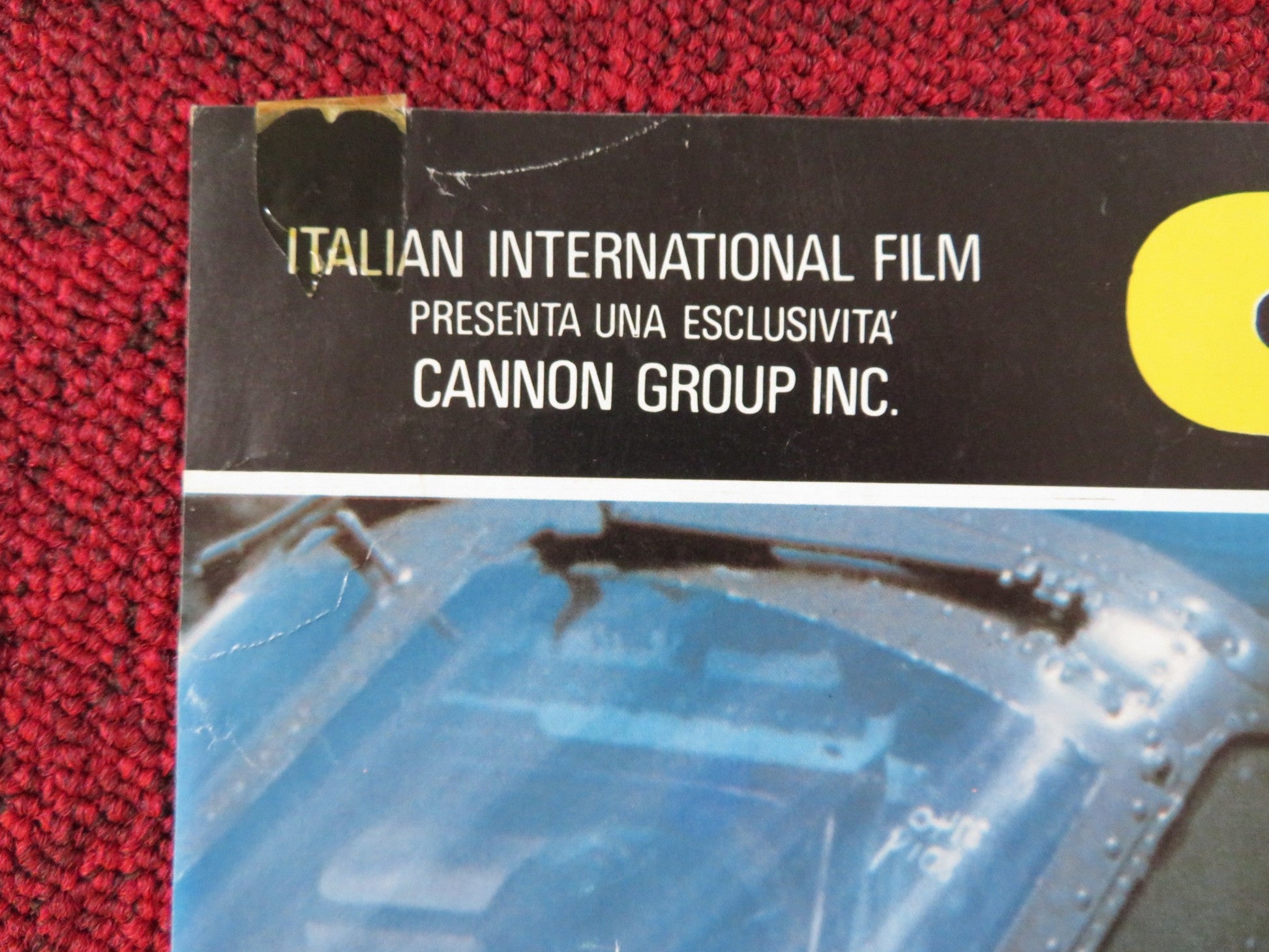 MISSING IN ACTION - B ITALIAN FOTOBUSTA POSTER CHUCK NORRIS CANNON 1985 Rendezvous Cinema Movie posters