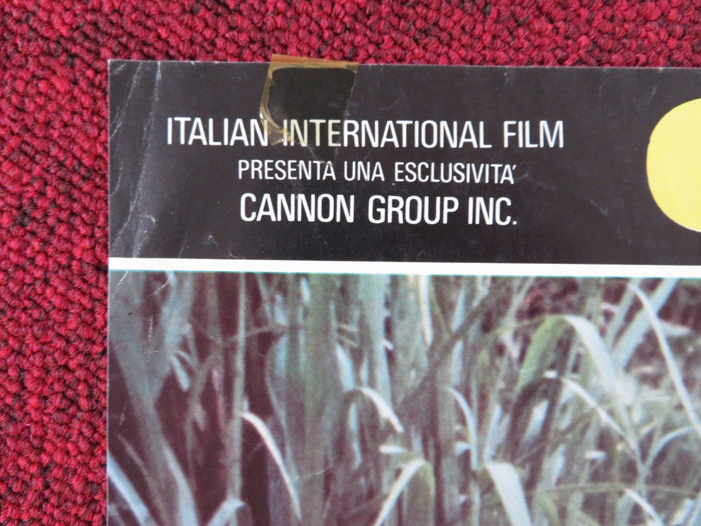 MISSING IN ACTION - C ITALIAN FOTOBUSTA POSTER CHUCK NORRIS CANNON 1985 Rendezvous Cinema Movie posters