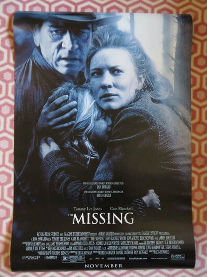 MISSING US ROLLED POSTER CATE BLANCHETT TOMMY LEE JONES 2003 Movie posters