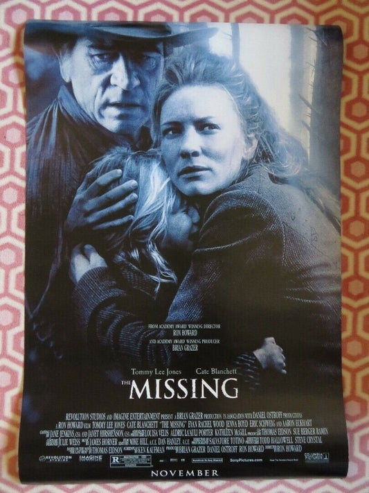 MISSING US ROLLED POSTER CATE BLANCHETT TOMMY LEE JONES 2003 Movie posters