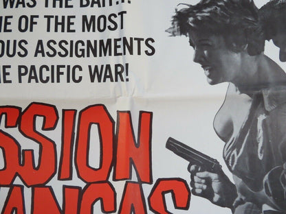 MISSION BATANGAS US ONE SHEET POSTER DENNIS WEAVER VERA MILES 1968 Movie posters