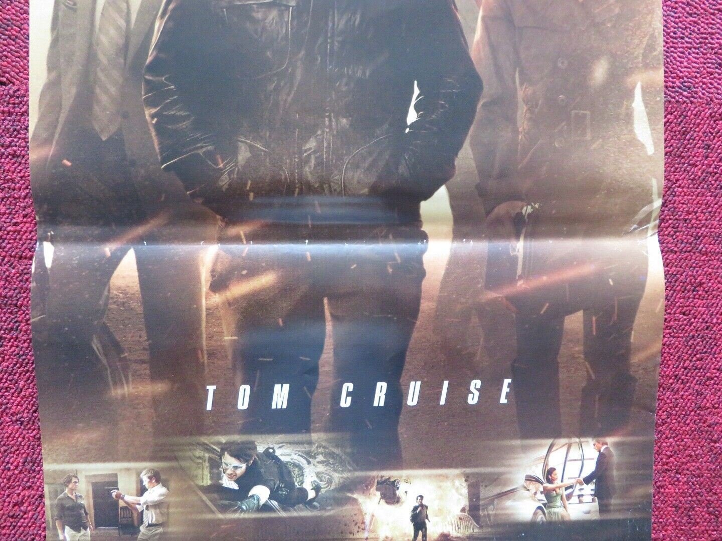 MISSION: IMPOSSIBLE GHOST PROTOCOL ITALIAN LOCANDINA (27"x12.5") POSTER 2011 Movie posters