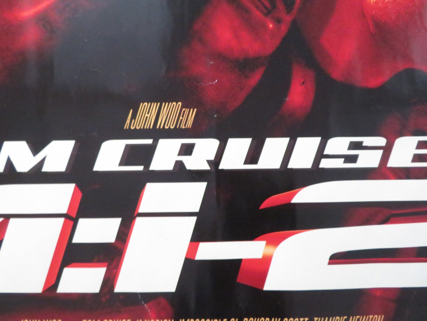 MISSION: IMPOSSIBLE II UK QUAD ROLLED POSTER TOM CRUISE DOUGRAY SCOTT 2000 Rendezvous Cinema Movie posters
