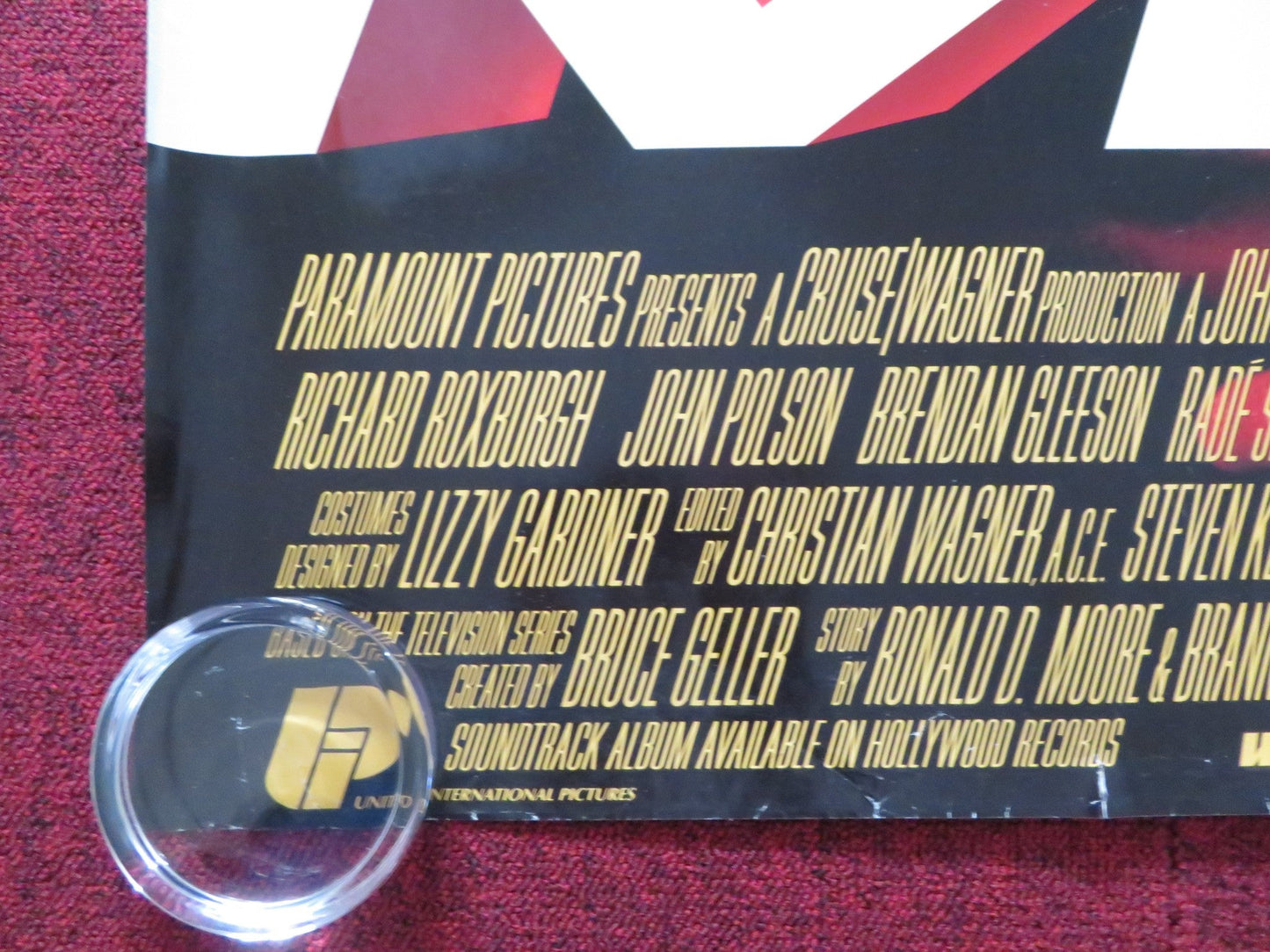 MISSION: IMPOSSIBLE II UK QUAD ROLLED POSTER TOM CRUISE DOUGRAY SCOTT 2000 Rendezvous Cinema Movie posters