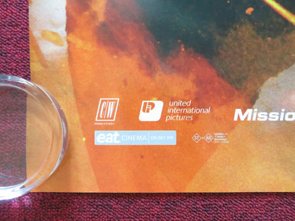 MISSION: IMPOSSIBLE III UK QUAD (30"x 40") ROLLED POSTER TOM CRUISE 2006 Rendezvous Cinema Movie posters