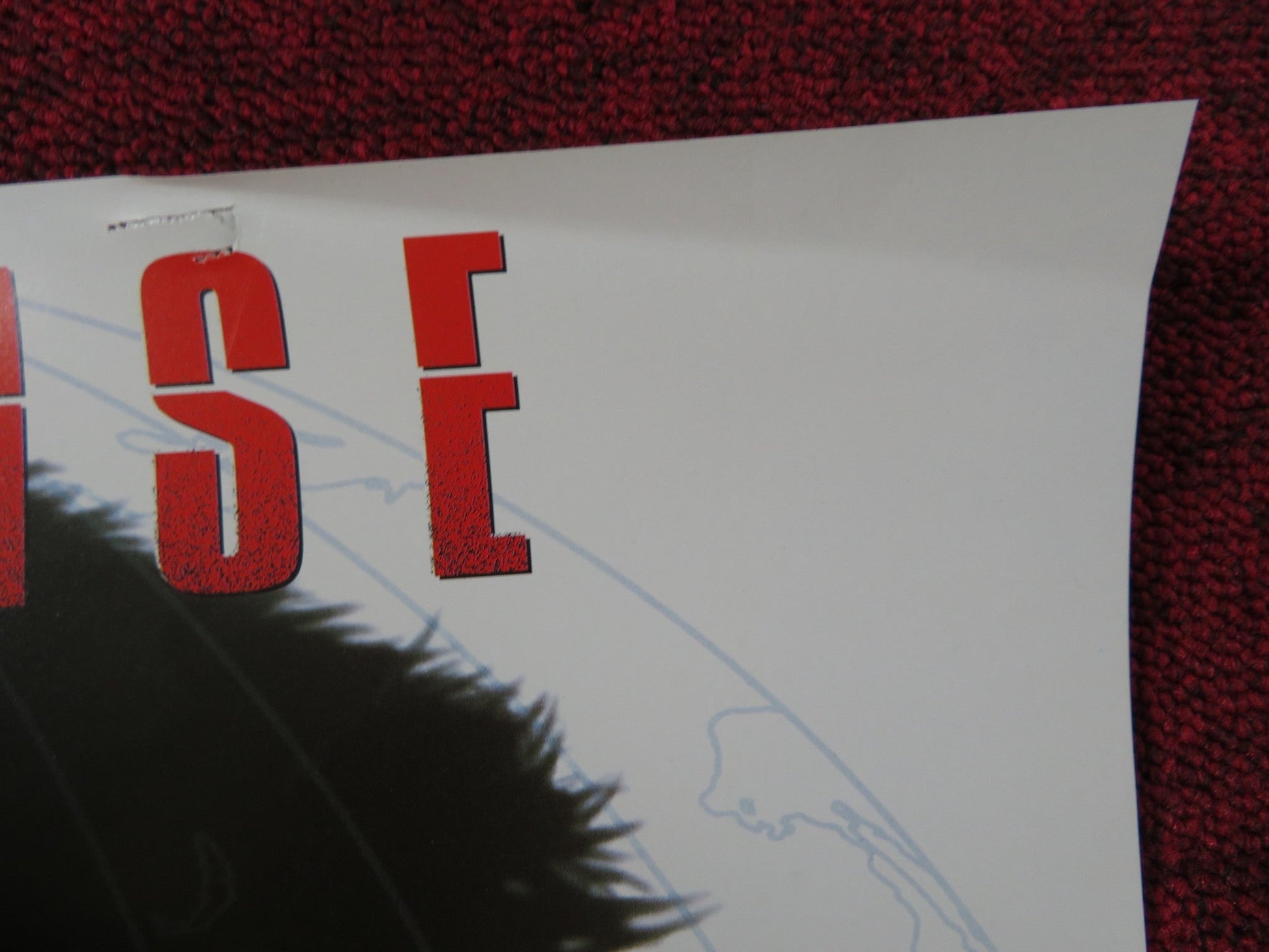 MISSION: IMPOSSIBLE VHS VIDEO POSTER TOM CRUISE JON VOIGHT 1996 Rendezvous Cinema Movie posters