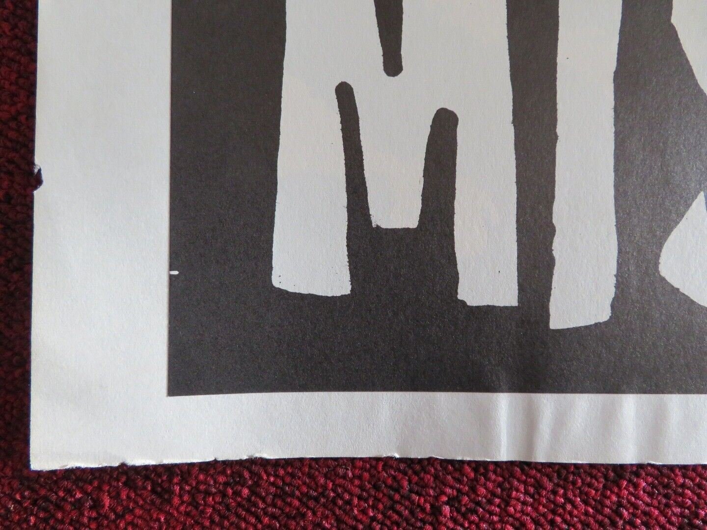 MISSION TO HELL /Savage! US HALF SHEET (22"x 28") POSTER WILLIAM CARPENTER 1962 Movie posters