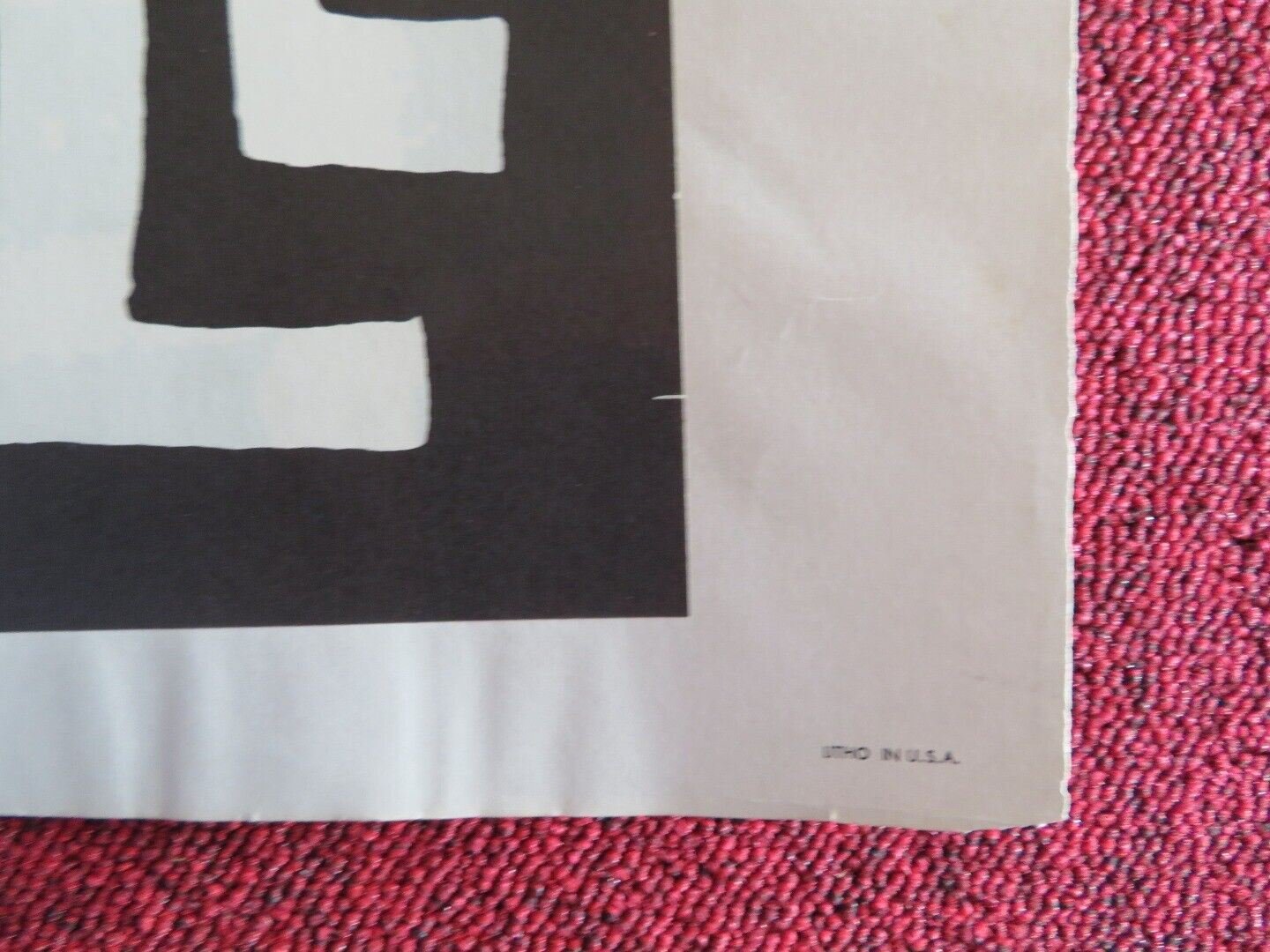 MISSION TO HELL /Savage! US HALF SHEET (22"x 28") POSTER WILLIAM CARPENTER 1962 Movie posters