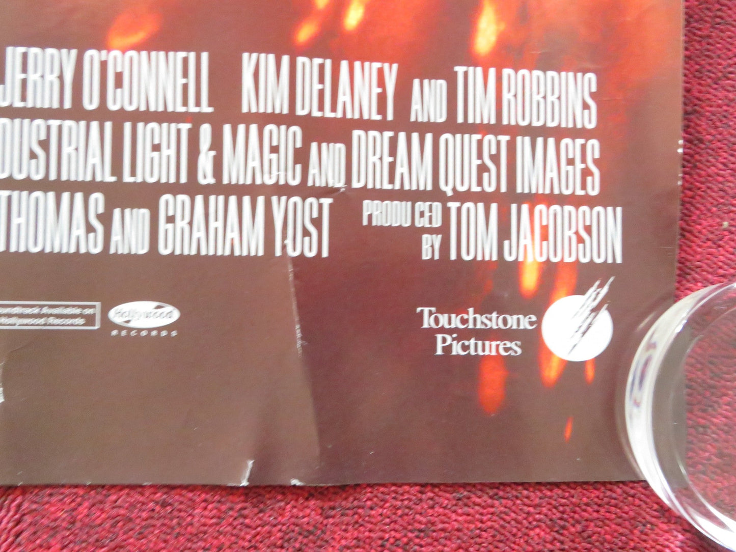 MISSION TO MARS - B UK QUAD (30"x 40") ROLLED POSTER GARY SINISE T. ROBBINS 2000 Rendezvous Cinema Movie posters