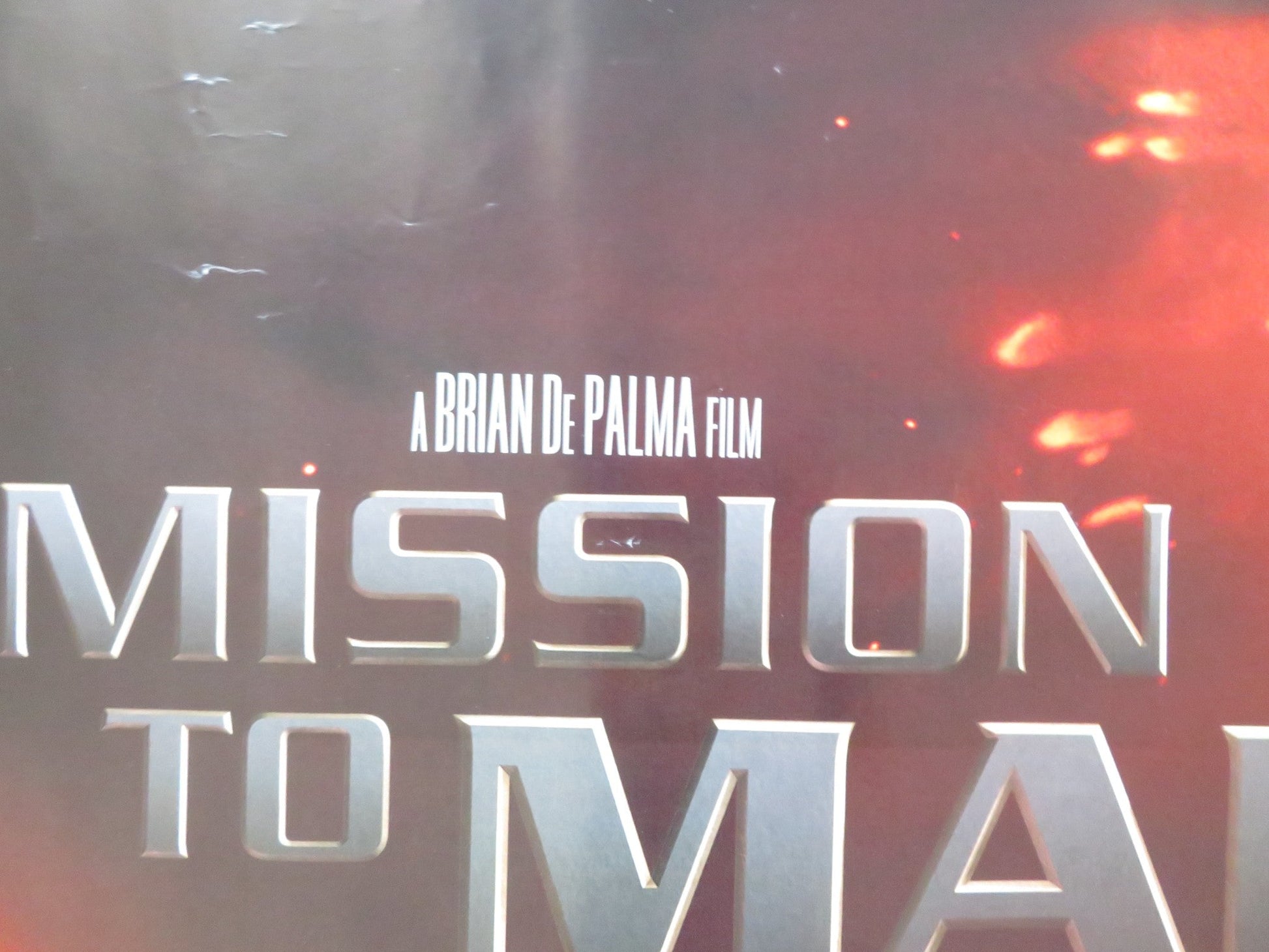 MISSION TO MARS - B UK QUAD (30"x 40") ROLLED POSTER GARY SINISE T. ROBBINS 2000 Rendezvous Cinema Movie posters