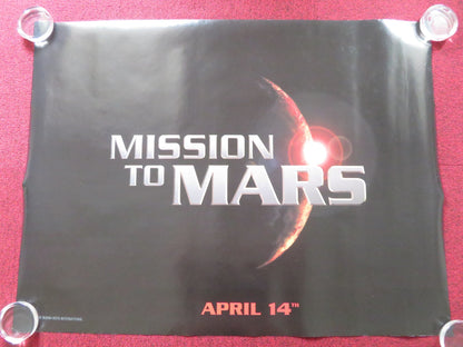 MISSION TO MARS UK QUAD (30"x 40") ROLLED POSTER GARY SINISE TIM ROBBINS 2000 Rendezvous Cinema Movie posters