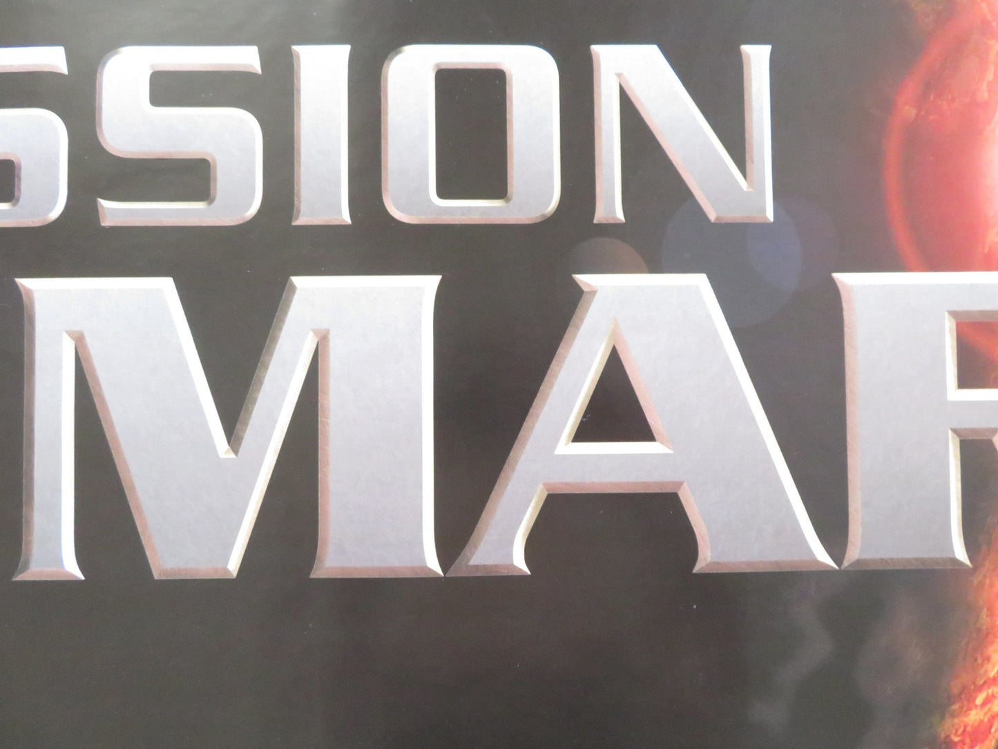 MISSION TO MARS UK QUAD (30"x 40") ROLLED POSTER GARY SINISE TIM ROBBINS 2000 Rendezvous Cinema Movie posters