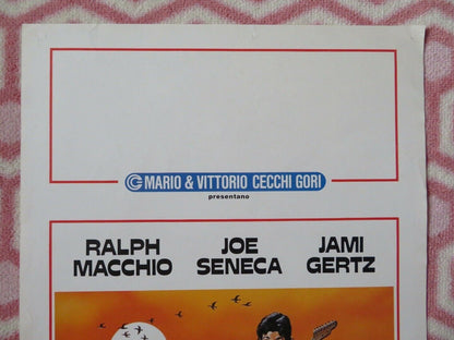 MISSISSIPPI ADVENTURE / Crossroads ITALIAN LOCANDINA (27.5"x13") POSTER 1987 Movie posters