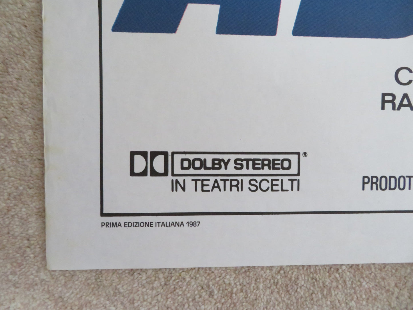 MISSISSIPPI ADVENTURE ITALIAN 2 FOGLIO POSTER RALPH MACCHIO JAMI GERTZ 1986 Rendezvous Cinema Movie posters