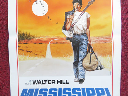 MISSISSIPPI ADVENTURE ITALIAN LOCANDINA POSTER RALPH MACCHIO JAMI GERTZ 1986 Rendezvous Cinema Movie posters