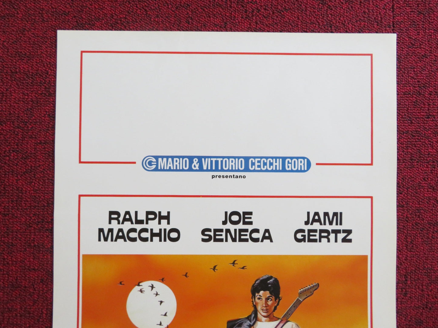 MISSISSIPPI ADVENTURE ITALIAN LOCANDINA POSTER RALPH MACCHIO JAMI GERTZ 1986 Rendezvous Cinema Movie posters
