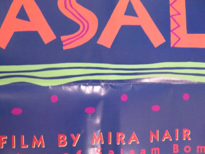 MISSISSIPPI MASALA FOLDED US ONE SHEET POSTER DENIS WASHINGTON ROSHAN SETH 1991 - Rendezvous Cinema