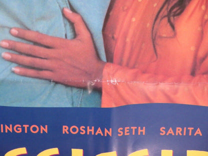 MISSISSIPPI MASALA FOLDED US ONE SHEET POSTER DENIS WASHINGTON ROSHAN SETH 1991 - Rendezvous Cinema