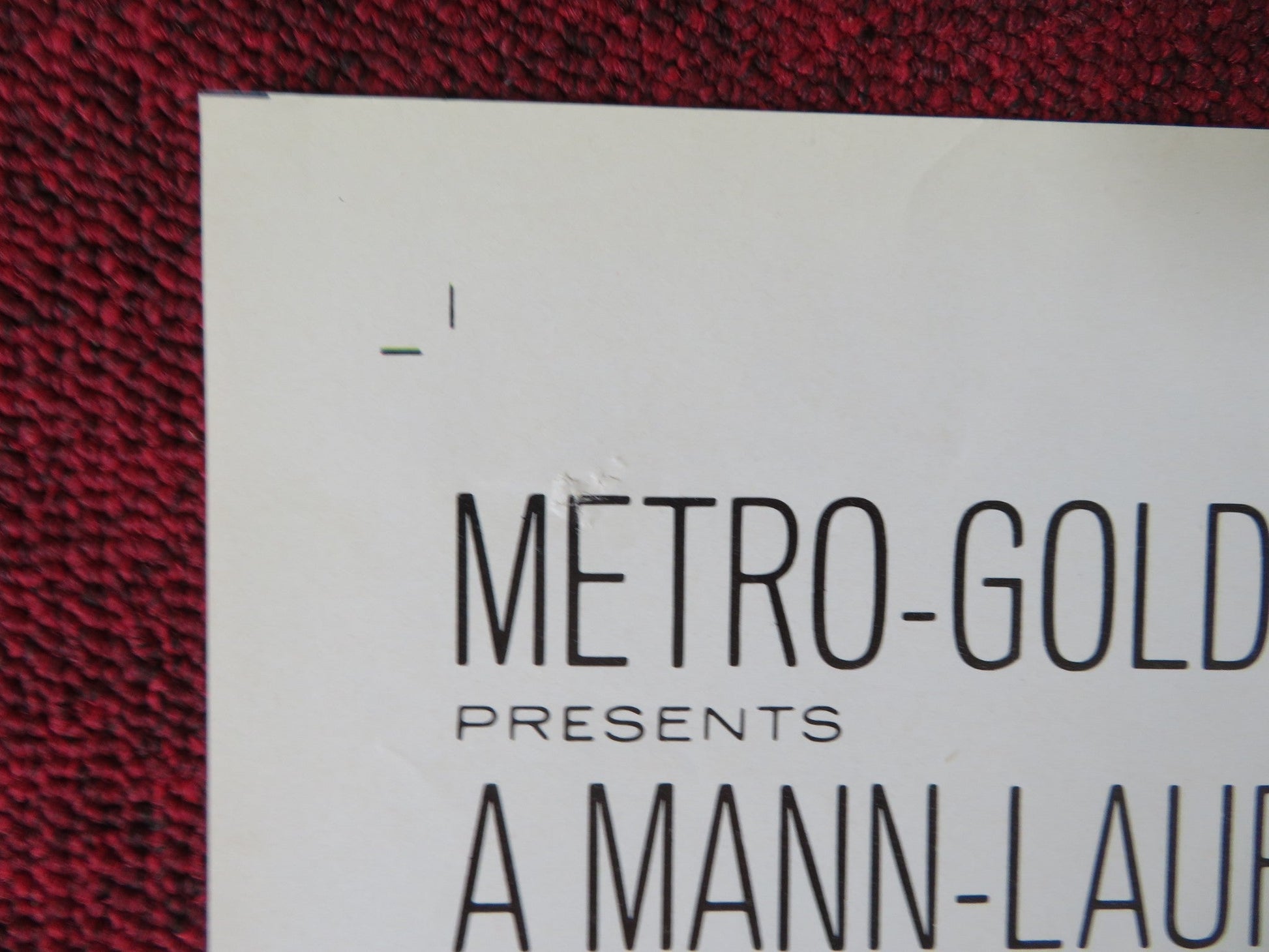 MISTER BUDDWING FOLDED US ONE SHEET POSTER JAMES GARNER JEAN SIMMONS 1966 Rendezvous Cinema Movie posters