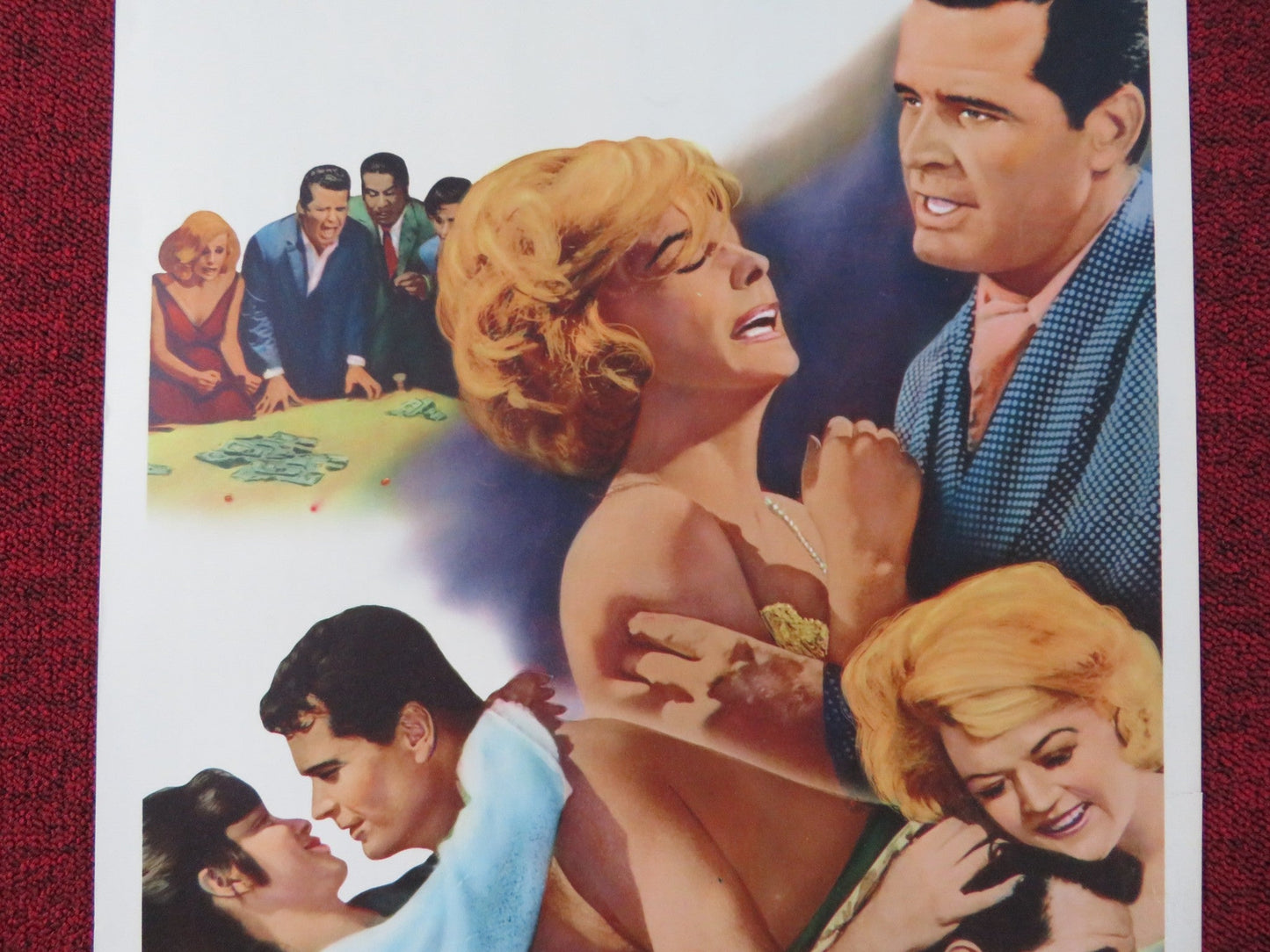 MISTER BUDDWING US INSERT (14"x 36") POSTER JAMES GARNER JEAN SIMMONS 1966 Rendezvous Cinema Movie posters