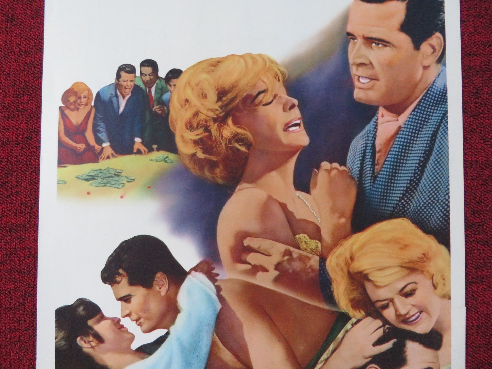 MISTER BUDDWING US INSERT (14"x 36") POSTER JAMES GARNER JEAN SIMMONS 1966 Rendezvous Cinema Movie posters