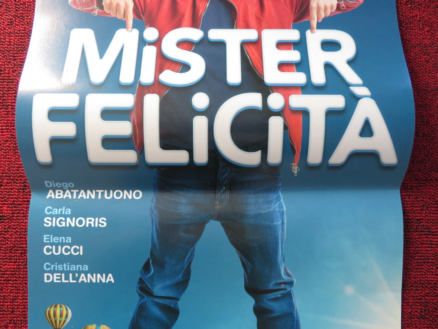 MISTER FELICITA ITALIAN LOCANDINA POSTER ALESSANDRO SIANI DIEGO ABATANTUONO 2017 Rendezvous Cinema Movie posters