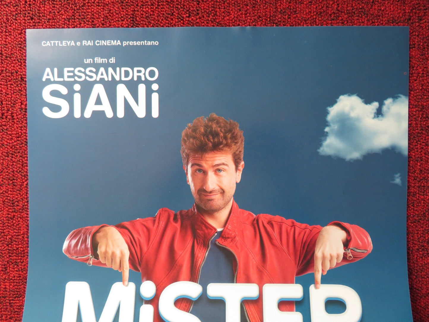MISTER FELICITA ITALIAN LOCANDINA POSTER ALESSANDRO SIANI DIEGO ABATANTUONO 2017 Rendezvous Cinema Movie posters