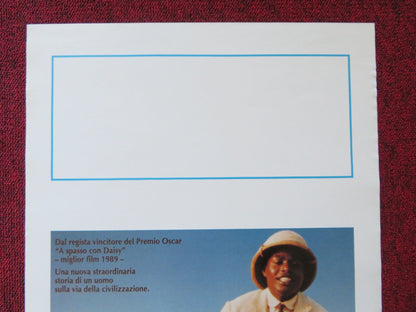 MISTER JOHNSON ITALIAN LOCANDINA POSTER MANYARD EZIASHI PIERCE BROSNAN 1990 Rendezvous Cinema Movie posters